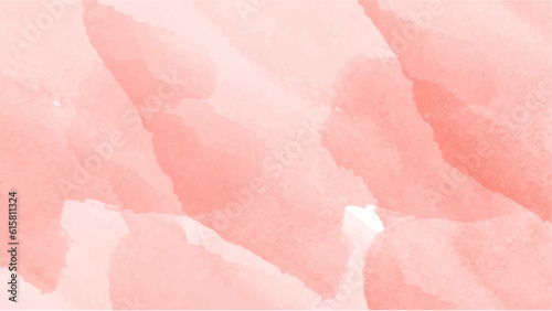 Abstract pink watercolor background.Hand painted watercolor. vector