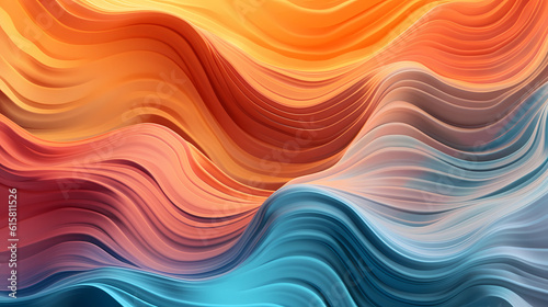 Colourful abstract desktop computer and laptop wallpaper.  Colourful mountain wave  background.