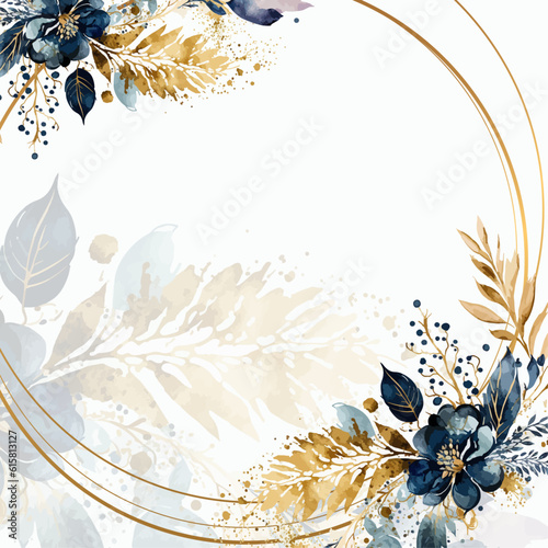colorful colourful floral flower vector elegant hand drawing wedding invitation floral design watercolor