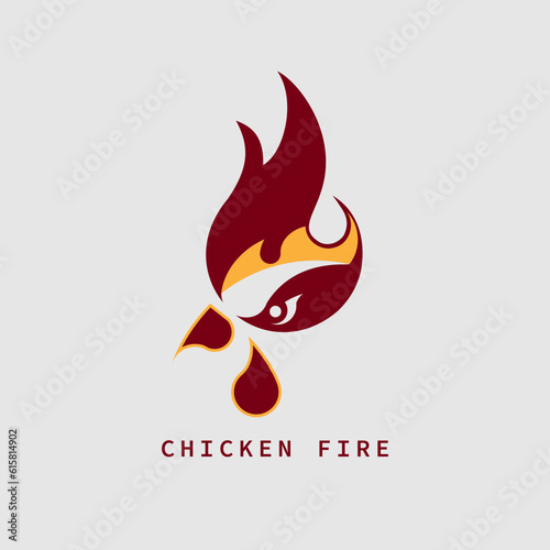 chicken logo vector
