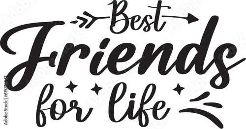 best friends svg