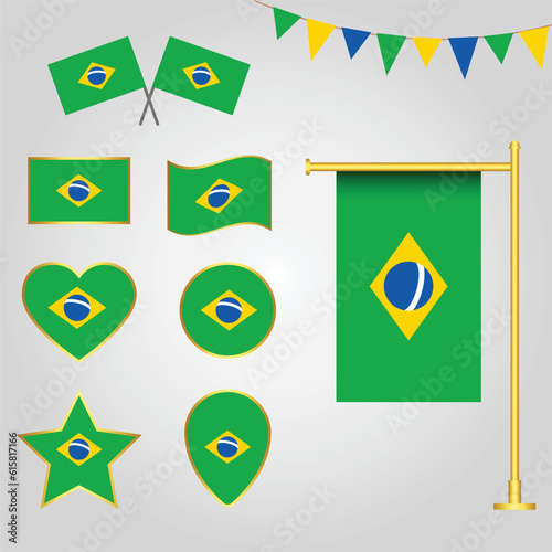 vector collection of Brazil State of South America emblems and icons in different shapes Free Download vector collection of Brazil State of South America emblems and icons in different shapes - GFXLoad