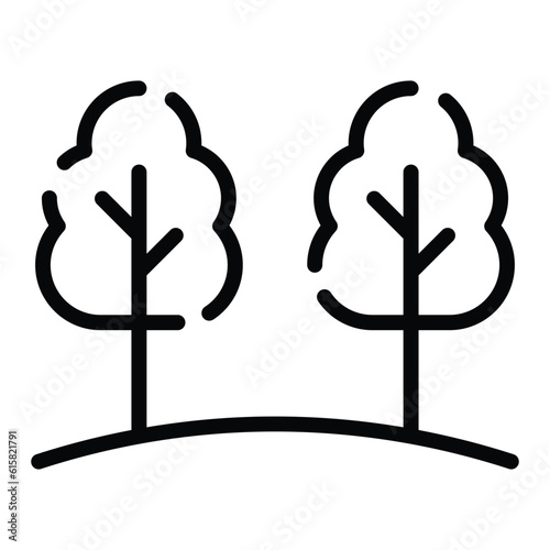 Forest is a large area full of trees 