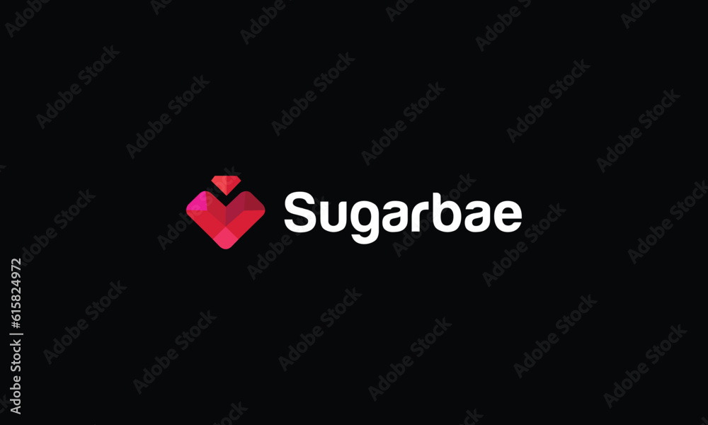 Modern simple and minimal dating website logo design. Modern simple and minimal dating website logo design.