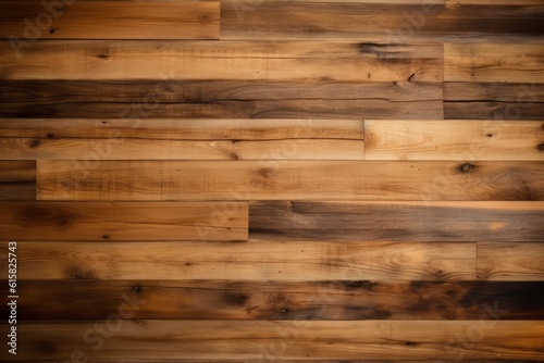 A wood floor  wood texture background. Generative AI