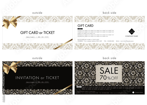 ギフトカード４３　gift card　金券　優待券　割引券　チケット