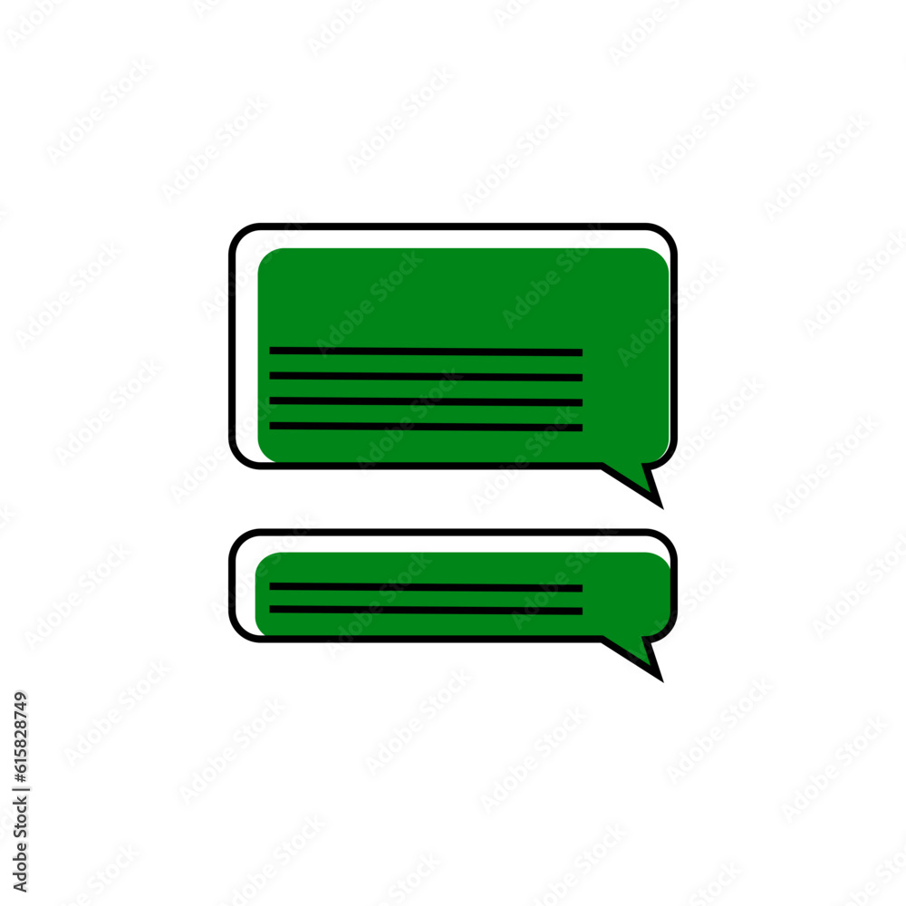 Chat bubble icon. Speech bubble vector icon. Speech bubble vector icon Chat bubble icon. Speech bubble vector icon. Speech bubble vector icon