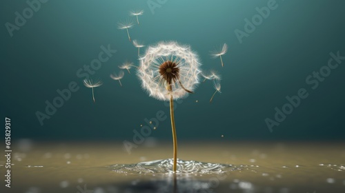 dandelion seed head