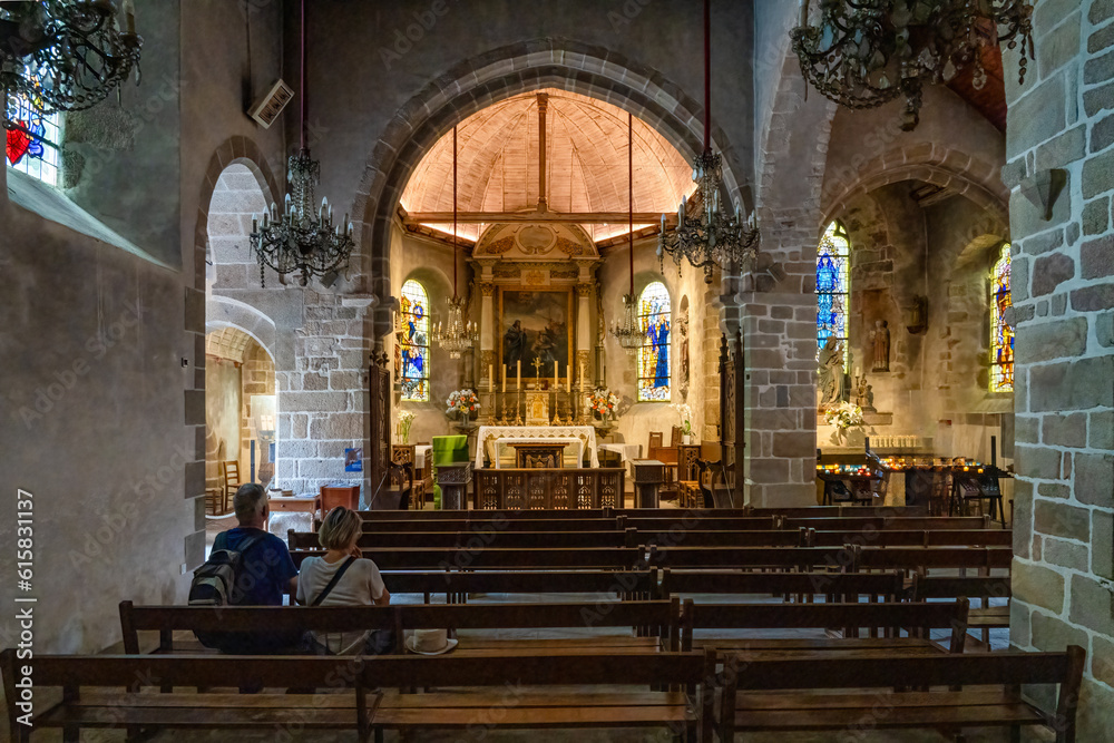 Fototapeta premium Church of Saint-Pierre - Le Mont-Saint-Michel