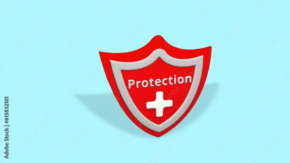 Virus protection banner with shield, cross and bacteria piked cells flying on blue background. Anti bacterial or germ defence, immune system protect medical poster, Virus protection banner with shield, cross and bacteria piked cells flying on blue background. Anti bacterial or germ defence, immune system protect medical poster,