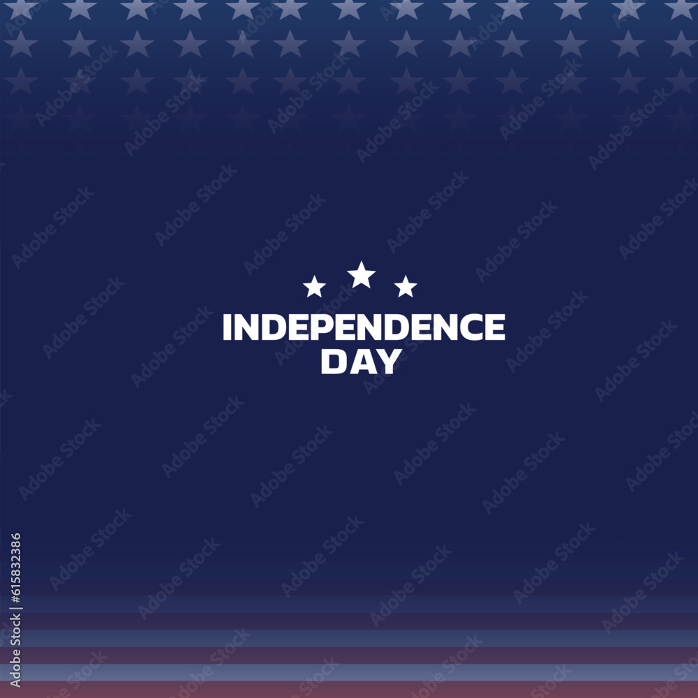 united states independence day poster design, 4th of july, with american flag background element. vector illustration united states independence day poster design, 4th of july, with american flag background element. vector illustration