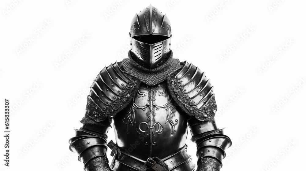 Medieval knight suit of armor protection Medieval knight suit of armor protection