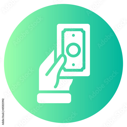 pledge gradient icon