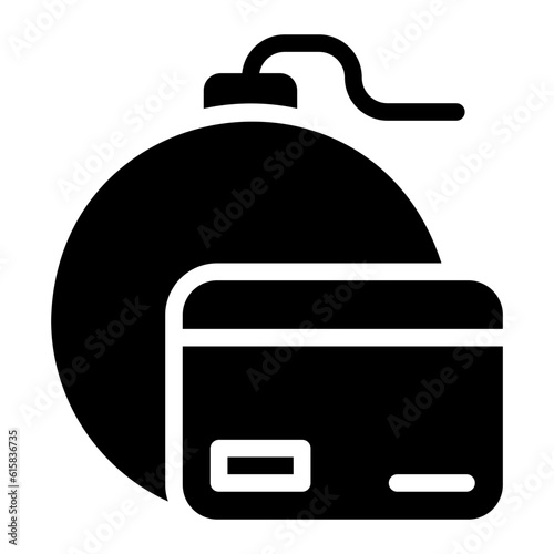 liability glyph icon