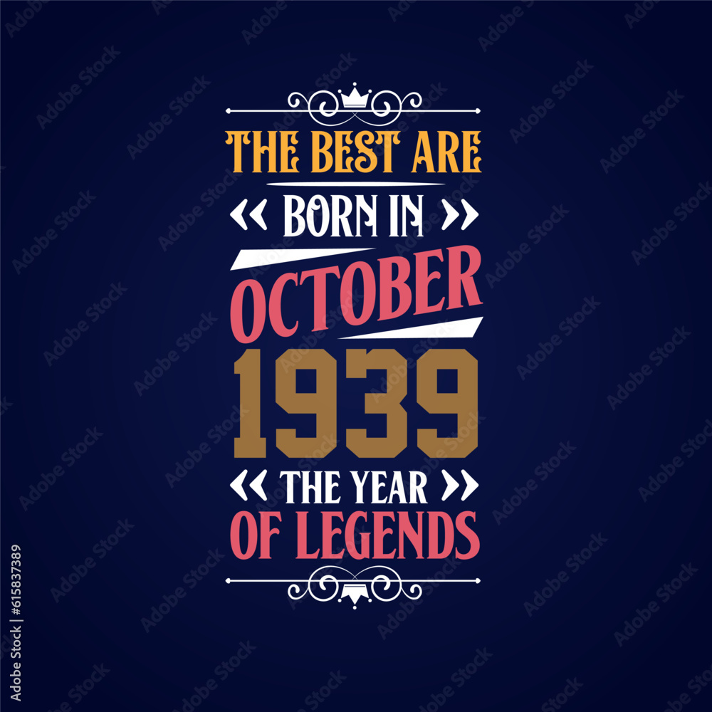 Best are born in October 1939. Born in October 1939 the legend Birthday