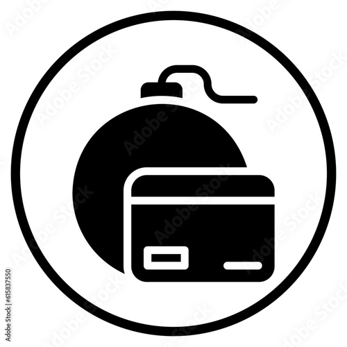 liability glyph icon