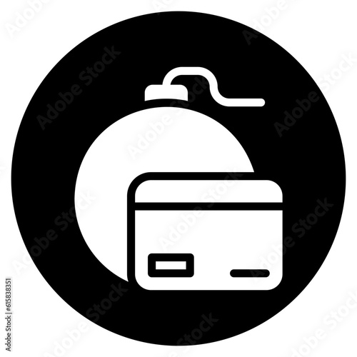 liability glyph icon