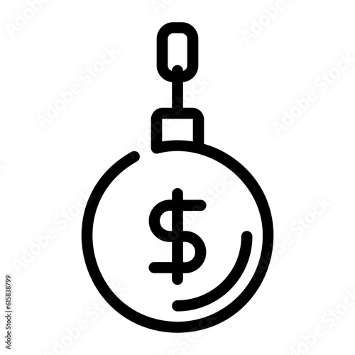 burden line icon