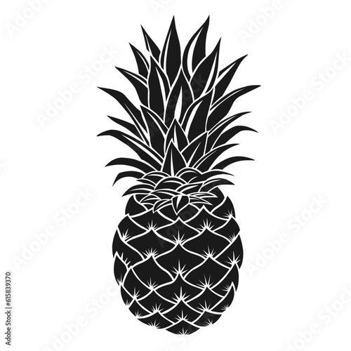 pineapple stencil