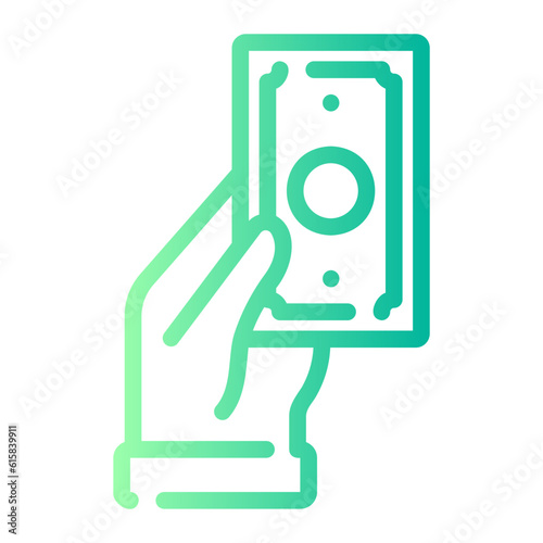 pledge gradient icon