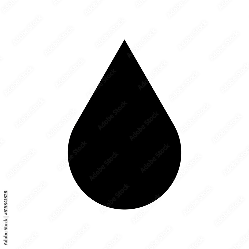 Water Drop Icon. Liquid drop icon. Vector illustration. stock image. Water Drop Icon. Liquid drop icon. Vector illustration. stock image.