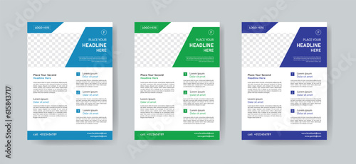 Flyer Template Design Print