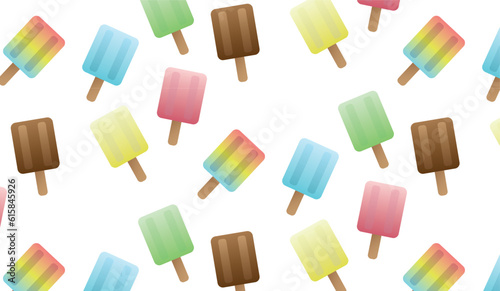 アイスキャンディ　背景