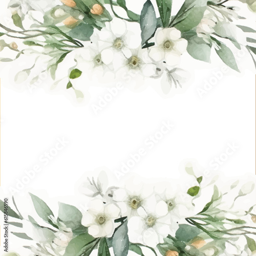 colorful colourful floral flower elegant wedding invitation watercolor