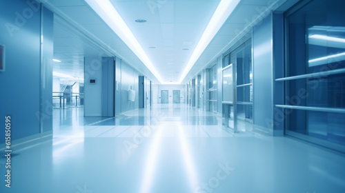 abstract medical background for design. Blurred dispense counter of hospital or clinic © DLC Studio
