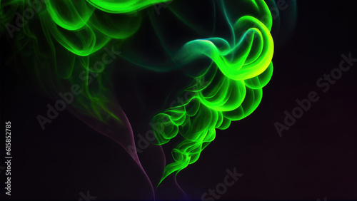 Abstract background illustration of a smoke color (Generative AI)