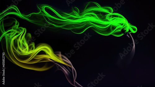 Abstract background illustration of a smoke color (Generative AI)