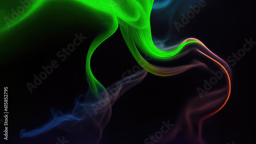 Abstract background illustration of a smoke color (Generative AI)