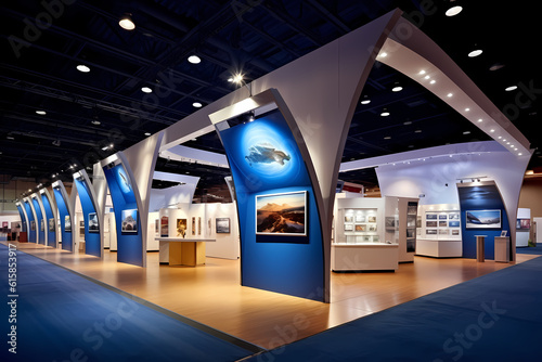 Public exhibition hall business trade show marketing.