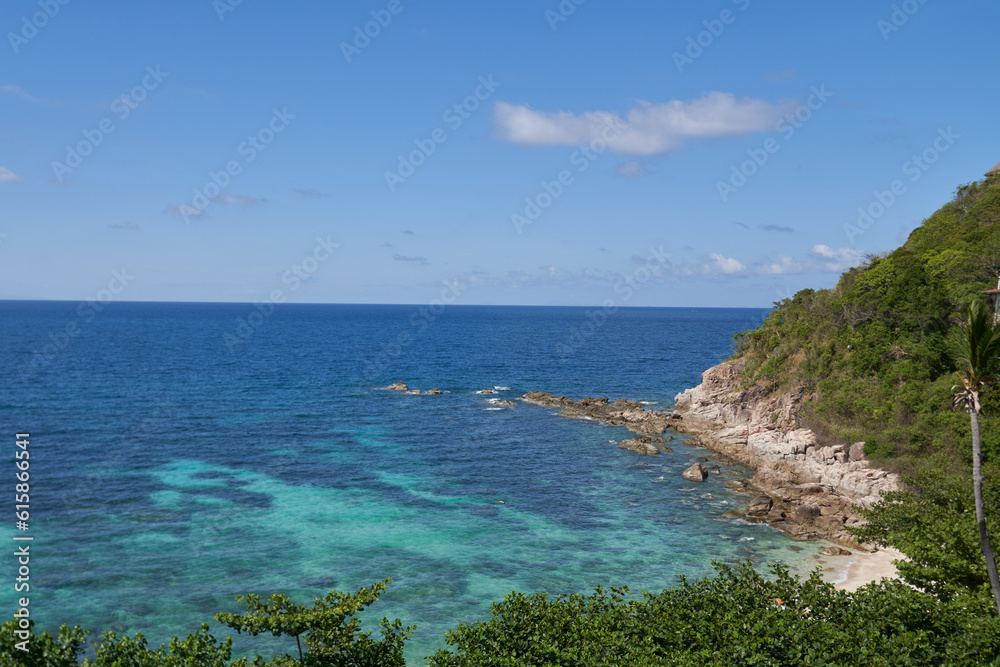 beach and sea