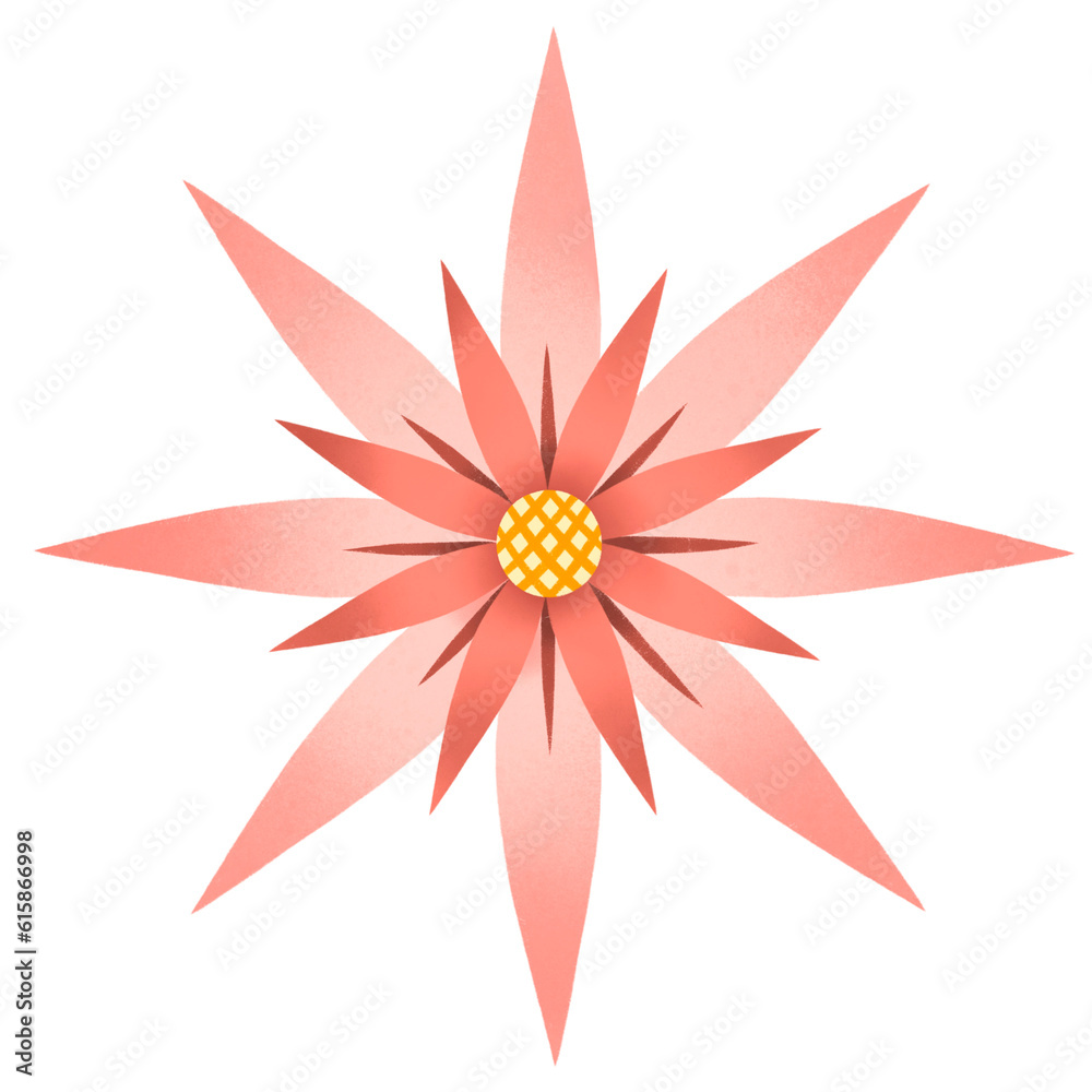 Decorative Flower Illustration Decorative Flower Illustration