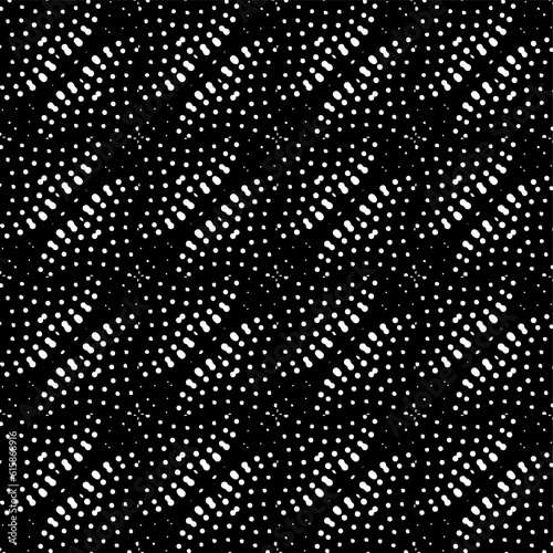 Background with abstract shapes. Black and white texture. Monochrome repeating pattern  for decor, fabric, cloth.