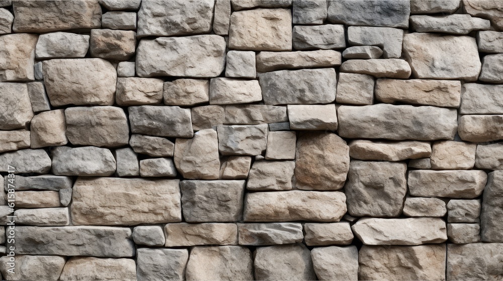 Modern style design decorative cracked real stone, Stone wall design for pattern and background.