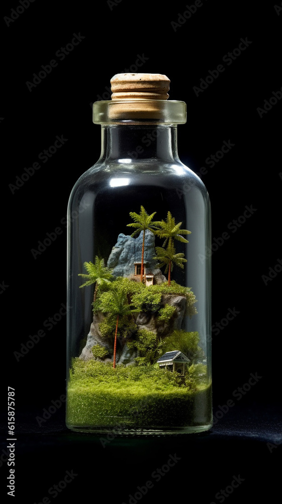Forest in a bottle Forest in a bottle
