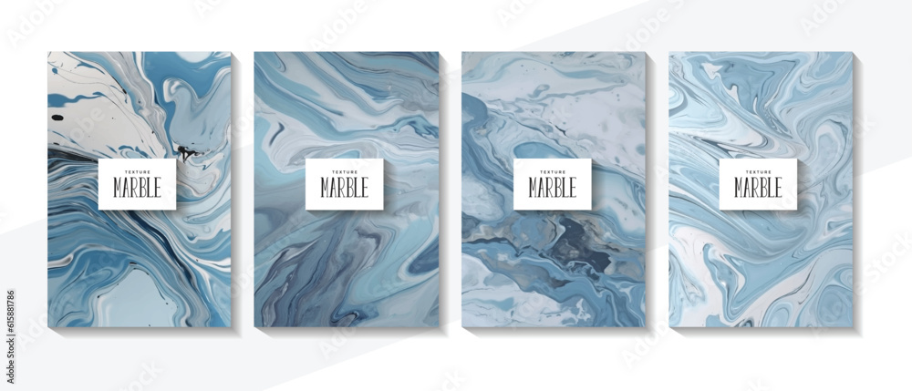 Marble texture pattern collection. Luxury marble texture background collection