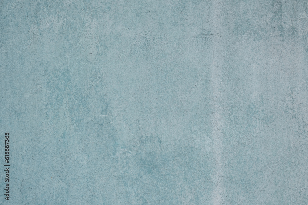 Obraz premium The cement wall painted turquoise. Background, texture.