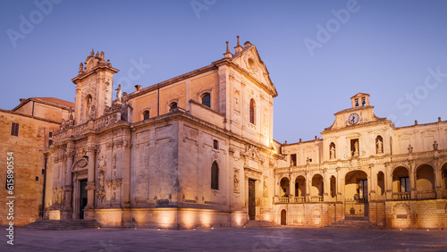 The Cathedral Church of St. Mary Assumption (Santa Maria Assunta), Lecce, Italy