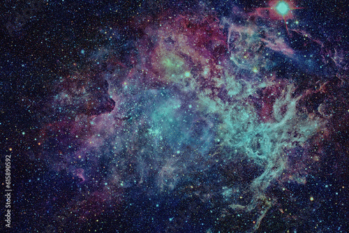 Fototapeta Naklejka Na Ścianę i Meble -  Beautiful nebula and Galaxy. Elements of this Image Furnished by NASA.
