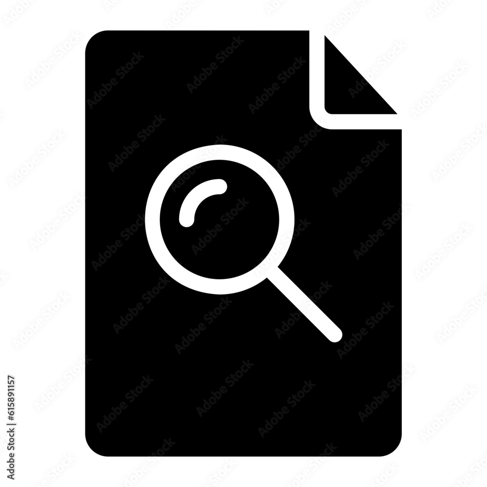 search glyph icon