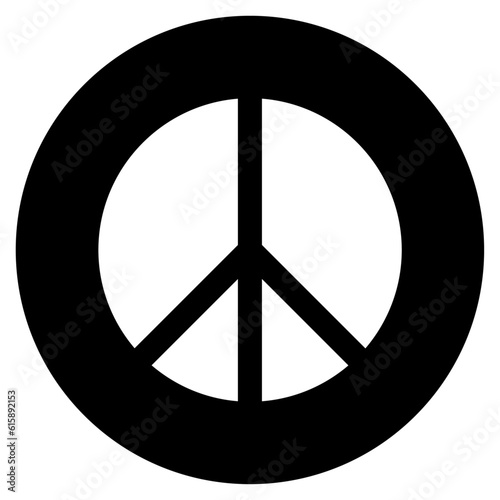 A Vector of Peace Symbol Design