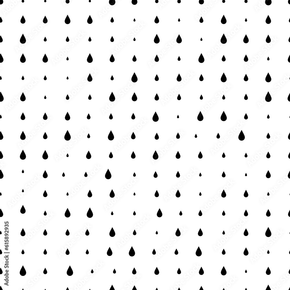 Geometric seamless halftone pattern with blob dots. Monochrome abstract vector texture. Geometric seamless halftone pattern with blob dots. Monochrome abstract vector texture.