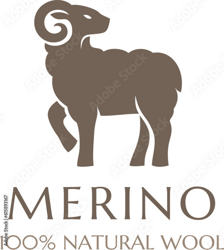 Merino wool logo