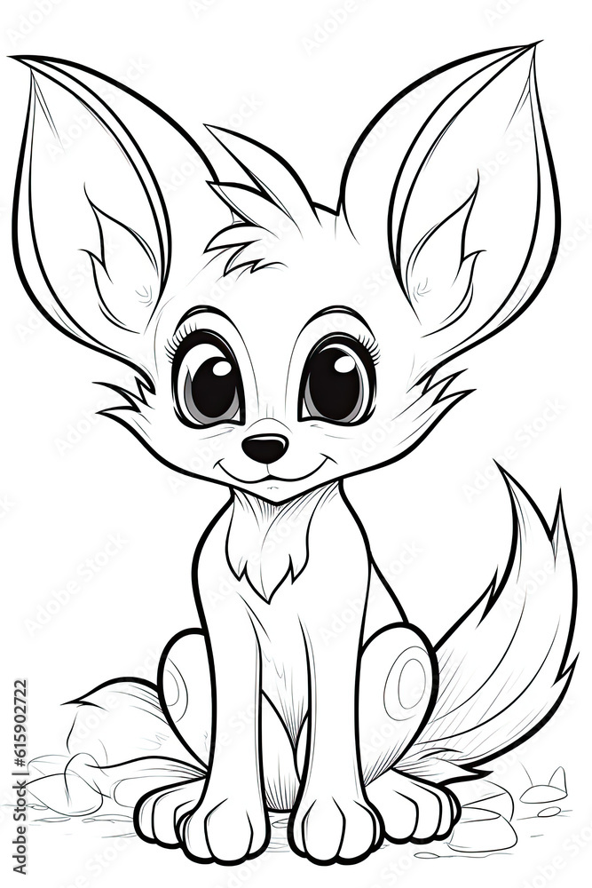 Fototapeta premium cute animal