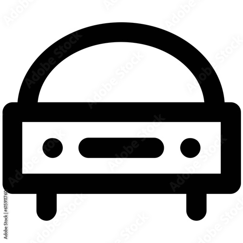 Set of Transport Bold Line Icons