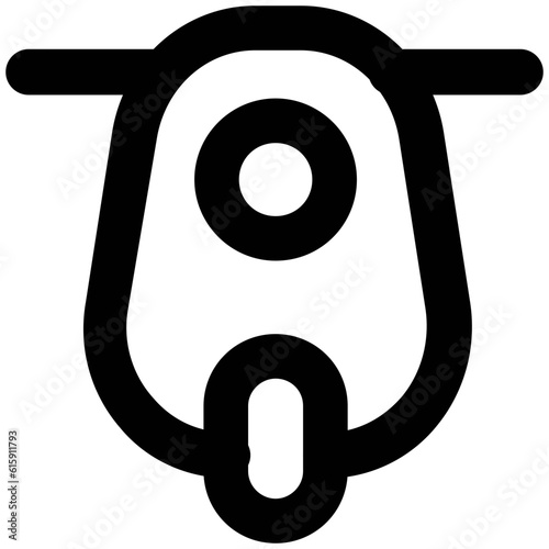 Set of Transport Bold Line Icons