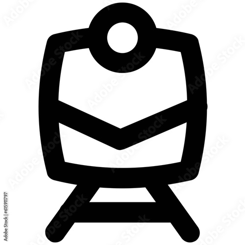 Set of Transport Bold Line Icons